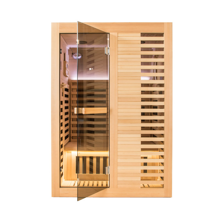 Bueno Spa Orlando 2 Person Indoor Bluetooth Compatible FAR Infrared